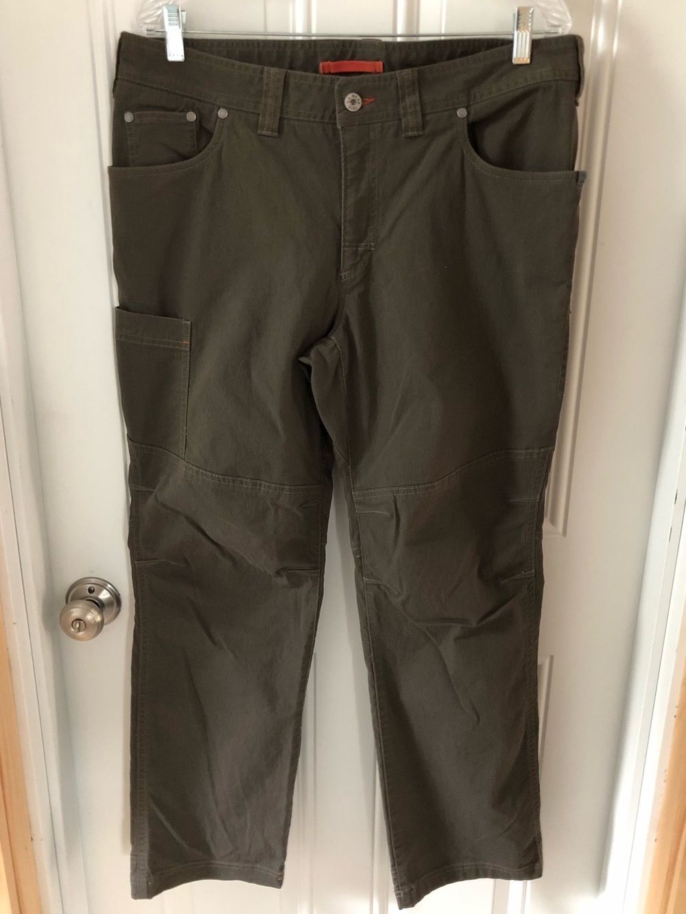 L.L.Bean Riverton Rugged Cargo Pants With Cell Pocket Size 35x30